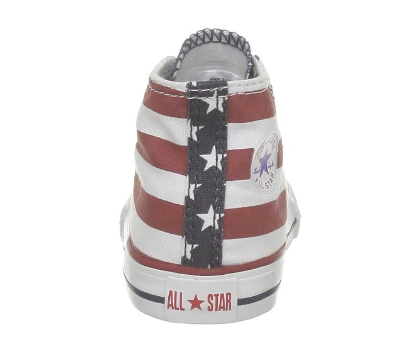 Converse Infant All Star HI 7J254 stars &amp; bars