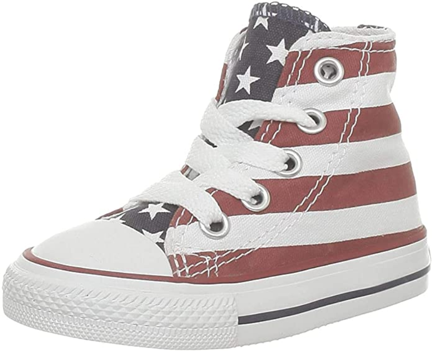 Converse Infant All Star HI 7J254 stars &amp; bars