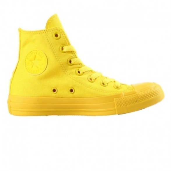 Converse scarpa sneakers da adulti in tela CTAS Hi 152700C giallo aurora