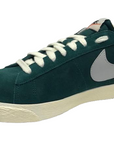 Nike scarpa sneakers da uomo Blazer Low Premium Suede Vintage 538402 301 thè verde