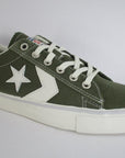 Converse scarpa sneakers da uomo Pro leather vulc 164037C verde