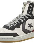 Converse scarpa sneakers da uomo in pelle Fast Break 162792C grigio chiaro