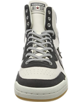 Converse scarpa sneakers da uomo in pelle Fast Break 162792C grigio chiaro