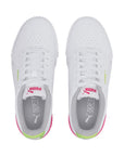 Puma sneakers da ragazza Carina Vivid Jr 374695 01 white