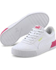 Puma sneakers da ragazza Carina Vivid Jr 374695 01 white