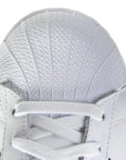 Adidas Originals scarpa sneakers da uomo Superstar C77124 bianco