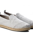 Toms scarpa in tela chambray Deconstructed Alpargata 10009838 grigio