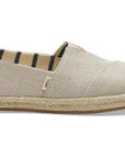 Toms Classic Natural Pearlized 10013508 Metallic Woven
