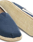 Toms scarpa espadrillas da uomo Classic University 10005418 blu