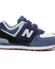 New Balance sneakers da bambino YV574MLA navy