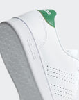 Adidas scarpa sneakers da adulto Advantage F36424 bianco-verde
