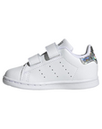 Adidas Originals scarpa sneakers da bambina Stan Smith CF I EE8485 bianco