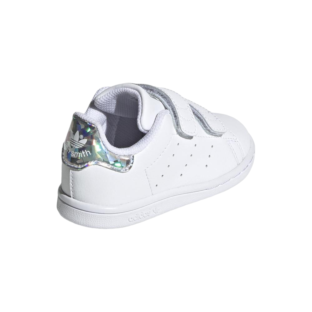 Adidas Originals scarpa sneakers da bambina Stan Smith CF I EE8485 bianco