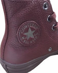 Converse scarpa sneakers da adulti in pelle ctas 155131C bordò