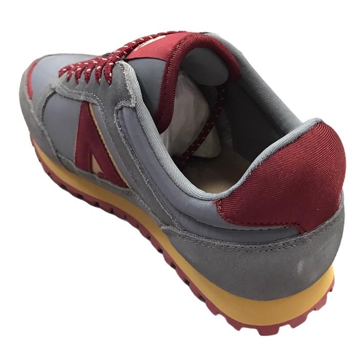 ASFVLT sneakers da uomo Chase CHA009 grey burgundy