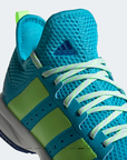 Adidas scarpa da pallavolo da ragazzo Stabil Jr FU8402 signal cyan green royal