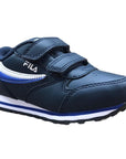 Fila sneakers da bambino Orbit Velcro Infants 1011080.22V blu-bianco