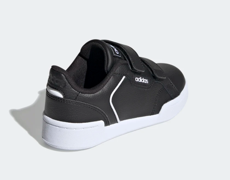 Adidas scarpa sneakers da bambino con strappo Roguera FW3286 nero