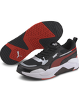 Puma scarpa sneakers da uomo Ferrari Race X-Ray 2 306553 01 nero rosso