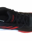 Adidas scarpa da pallacanestro da ragazzo Ownthegame K Wide EF0309 nero rosso