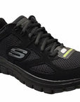 Skechers scarpa da ginnastica da uomo Agoura 52635 BBK nero