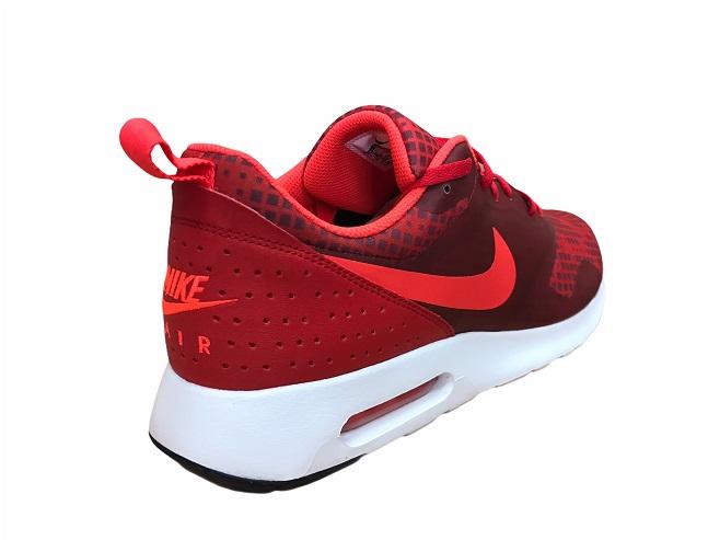 Nike scarpa sneakers da uomo Air Max Tavas Print 742781 600 rosso