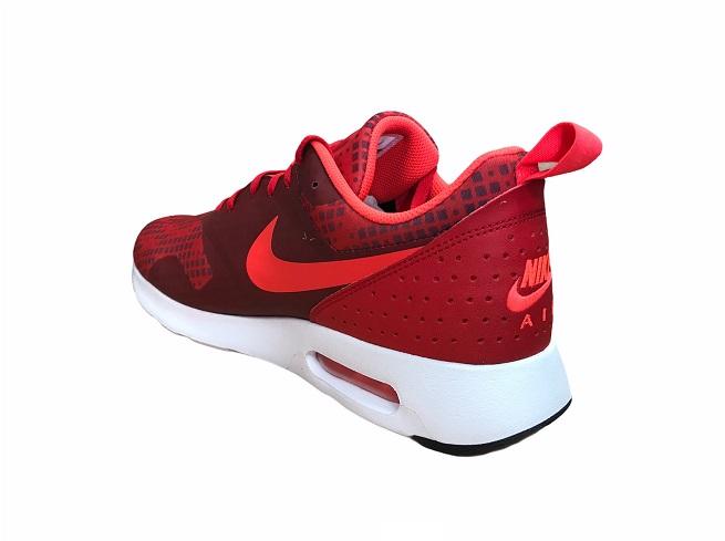 Nike scarpa sneakers da uomo Air Max Tavas Print 742781 600 rosso