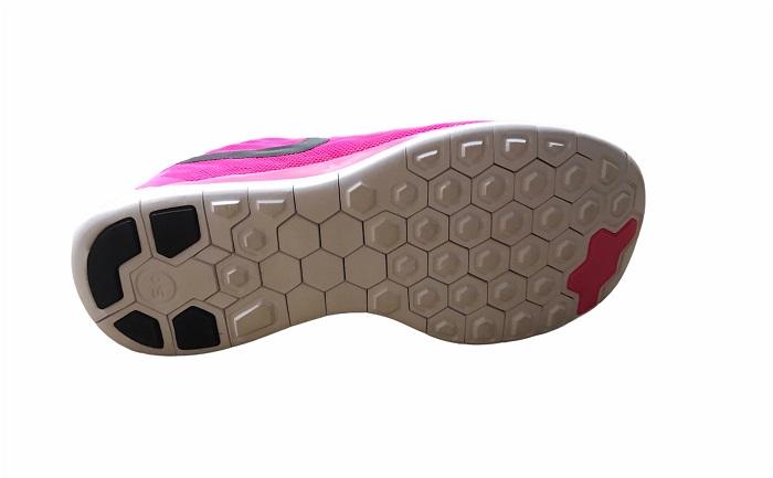 Nike scarpa da palestra da ragazza Free 5.0 GS 725114 600 pink pow-black