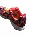 Nike scarpa da corsa da ragazza Air Zoom Pegasus 33 Print 854170 800 arancio-rosso metallizzato