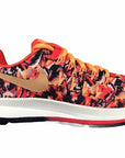 Nike scarpa da corsa da ragazza Air Zoom Pegasus 33 Print 854170 800 arancio-rosso metallizzato