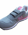 New Balance sneakers da ragazza KV373FLY grey pink