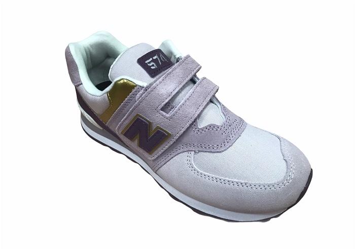New Balance sneakers da bambina YV574MLG rosa