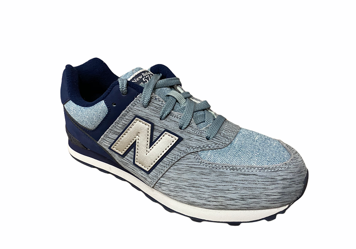 New Balance sneakers da ragazzo KL574YGG denim navy