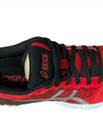 Asics scarpa da corsa per ragazzi Gel Nimbus 18 C600N 2393 rosso-argento-nero