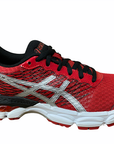 Asics scarpa da corsa per ragazzi Gel Nimbus 18 C600N 2393 rosso-argento-nero