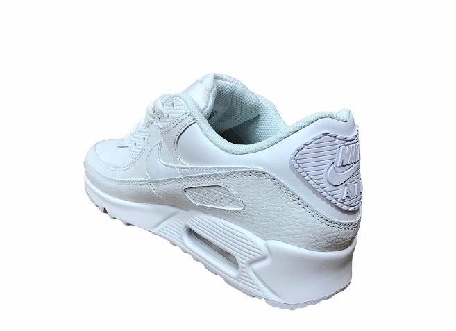 Air max pelle shop bianca