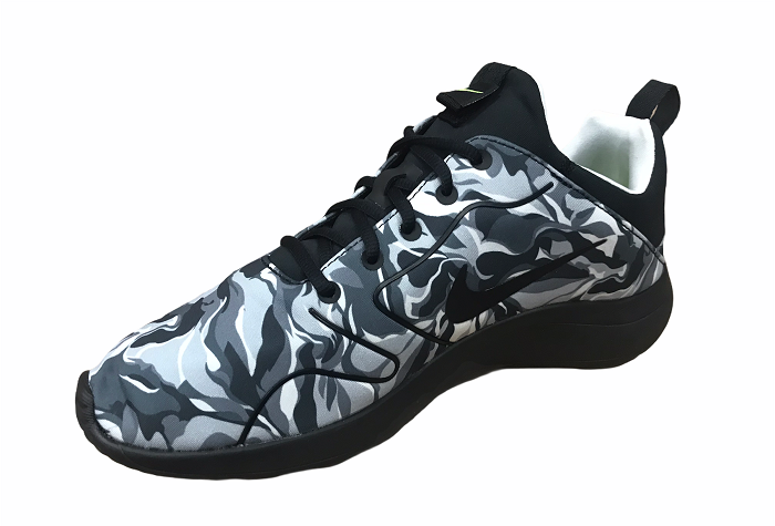 Nike scarpa walking da uomo Kaishi 2.0 Print 844837 001 grigio nero
