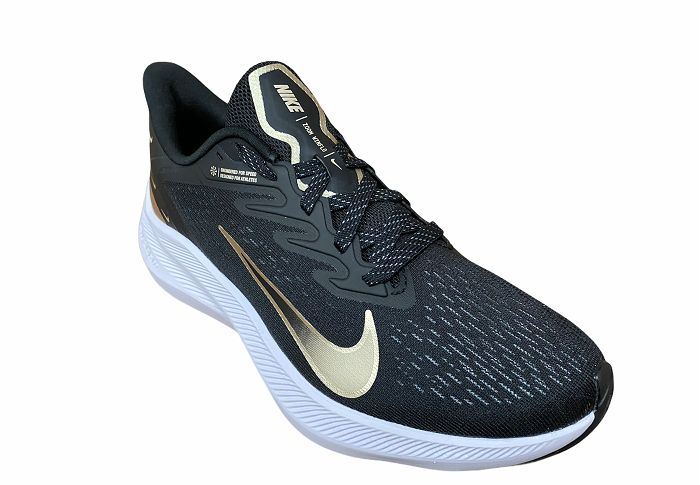 Nike Wmns Zoom Winflo 7 PRM CV0140 001 black metallic gold
