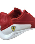 Puma scarpa sneakers da uomo Ferrari Drift Cat 8 306818 02 rosso bianco