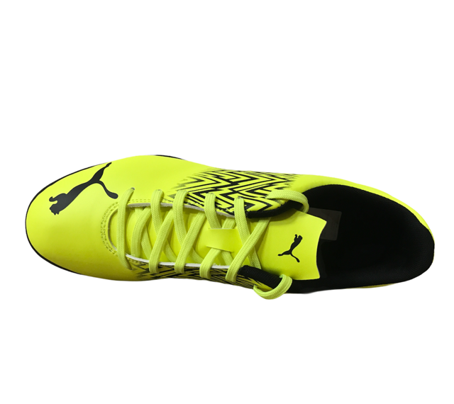 Puma scarpa da calcetto da uomo TACTO TT 106308 01 giallo fluo-nero