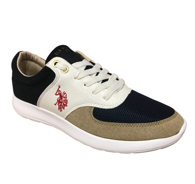 US Polo Assn. scarpa sneakers da uomo Tiziano FAREL4061S8 sabbia blu