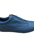 Vans scarpa sneakers da uomo in pelle Old Skool Reissue VN0A2XS6JX7 blu