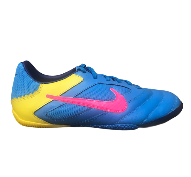 Nike scarpa da calcetto indoor da uomo Elastico Pro 415121 467 blue pink yellow
