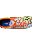 Puma scarpa da calcio da uomo evoPOWER 4.2 POP AG 103650 01 bianco-arancio-blu