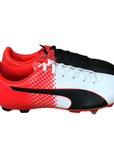 Puma scarpa da calcio da uomo evoSpeed 5.5 AG 103598 nero-bianco-rosso