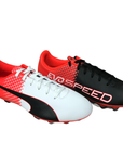 Puma scarpa da calcio da uomo evoSpeed 5.5 AG 103598 nero-bianco-rosso