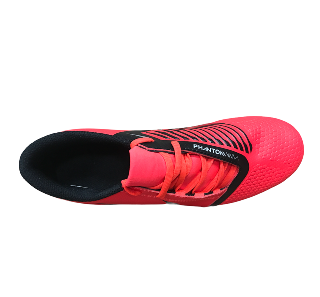 Nike scarpa da calcio da uomo Phanton Venom Club FG AO0577 600 nero cremisi brillante