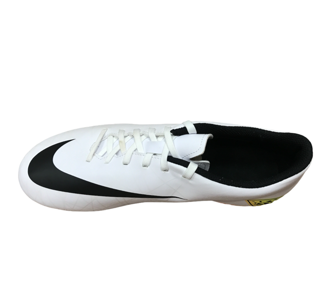 Nike scarpa da calcio da uomo Hypervenom Phade II FG 749889 108 bianco nero arancio