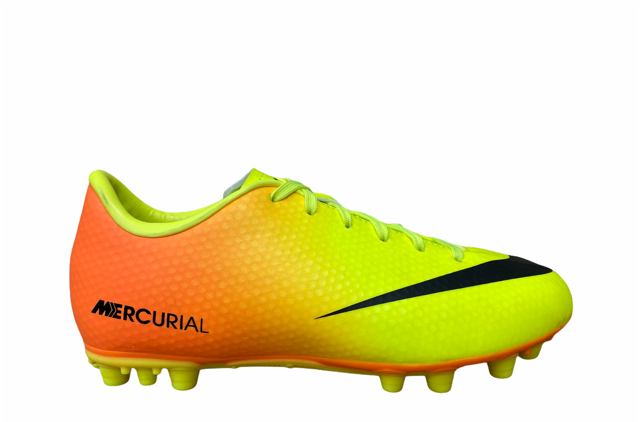 Nike scarpa da calcio da ragazzo Mercurial Victory IV AG 555633 708 giallo arancio