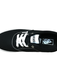 Vans scarpa sneakers da ragazzo MY Ward Platform in Canvas VN0A4UUV1871 nero bianco